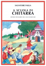 Copertina di "A Scuola di Chitarra - Metodo per Bambini del Ciclo Elementare"