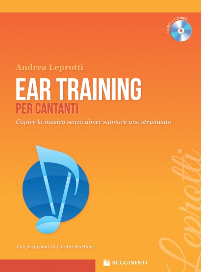 Copertina di "Ear Training per Cantanti - Capire la Musica Senza Dover Suonare uno Strumento", di Andrea Leprotti