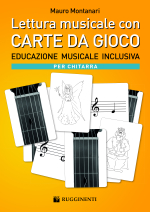 LETTURA MUSICALE CON CARTE DA GIOCO - EDIZIONE PER CHITARRA