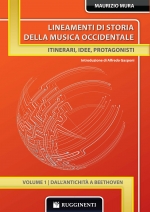 Copertina di "Lineamenti di Storia della Musica Occidentale - Vol. I - Dall'Antichità a Beethoven"