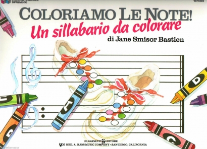 Coloriamo le note! Un sillabario da colorare
