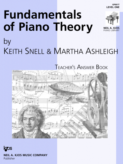 Fundamentals of Piano Theory - Teacher's Answer Book - Vol.1