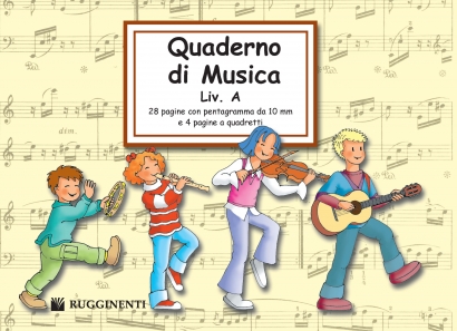 Copertina di "Quaderno di Musica - Liv. A"
