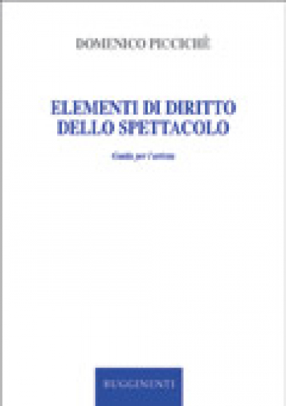 Elementi di diritto dello spettacolo