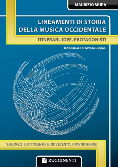 Copertina di "Lineamenti di Storia della Musica Occidentale - Vol. II - L'Ottocento, il Novecento e i Nostri Giorni"
