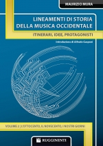 Copertina di "Lineamenti di Storia della Musica Occidentale - Vol. II - L'Ottocento, il Novecento e i Nostri Giorni"