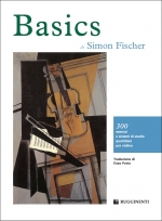 Copertina di "Basics - 300 Esercizi e Sistemi di Studio Quotidiani per Violino"