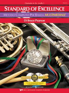 Metodo Completo per Banda Multimediale – Clarinetto in Sib Livello 1
