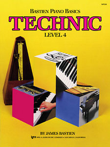 Metodo Bastien Per Lo Studio Del Pianoforte – Tecnica – Livello 4