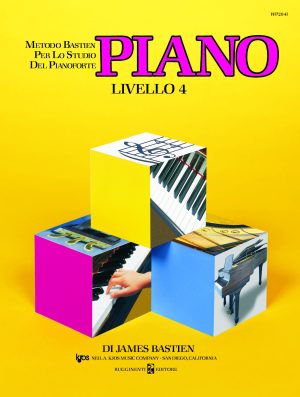 Metodo Bastien Per Lo Studio Del Pianoforte – Piano – Livello 4